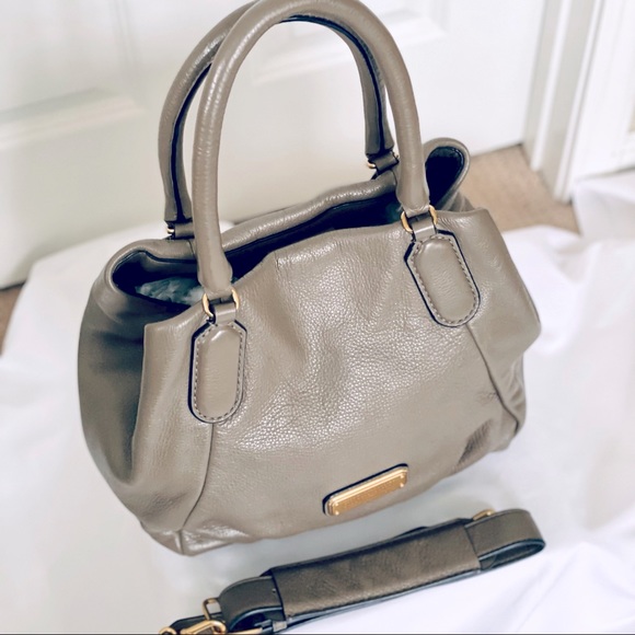 Marc by Marc Jacob Fran Grey Leather Shoulder/Tote Bag - Picture 6 of 13